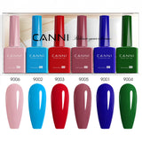 CANNI Festive Tropics Kit - 9ml Nail Gel 6 Colors Set-2316, view 4
