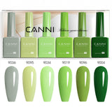 CANNI Forest Fern Fusion Kit - 9ml Nail Gel 6 Colors Set-2314, view 4