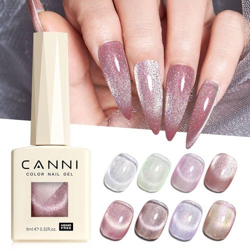CANNI Cat Eye Gel 9ml - Pink Planet Cat Eye Series