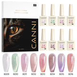 CANNI Cat Eye Gel Polish 8 Colors Set, view 3