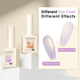 CANNI Glitter Gel Polish 8 Colors Set - Aurora Collection, view 6