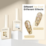 CANNI Glitter Gel Polish 8 Colors Set - Dawn Crystal Flash, view 6