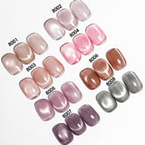 CANNI Cat Eye Gel Polish 8 Colors Set - Shimmer Velvet, view 2
