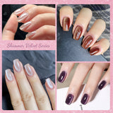 CANNI Cat Eye Gel Polish 8 Colors Set - Shimmer Velvet, view 5
