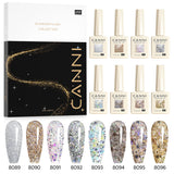 CANNI Glitter Gel Polish 8 Colors Set, view 6