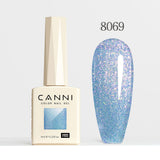 CANNI Glitter Nail Gel 9ml - Aurora Glitter Series, view 6