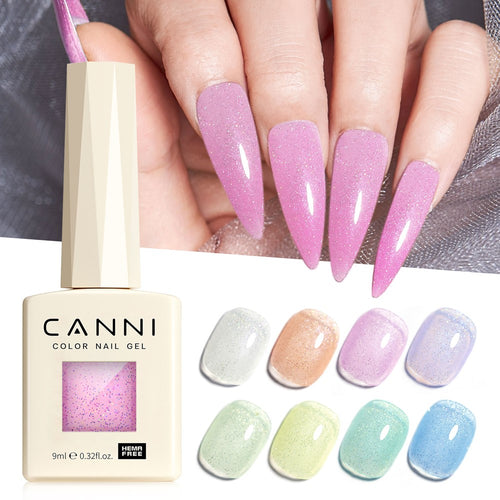 CANNI Glitter Nail Gel 9ml - Fairy Glitter Series