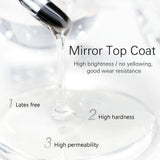 CANNI Mirror Top Coat 28g, view 2