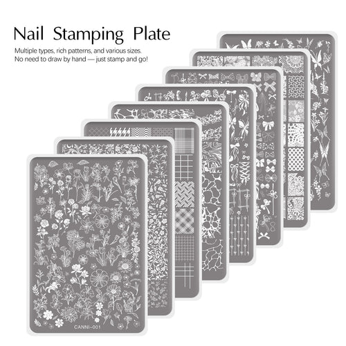 CANNI Nail Stamping Plate