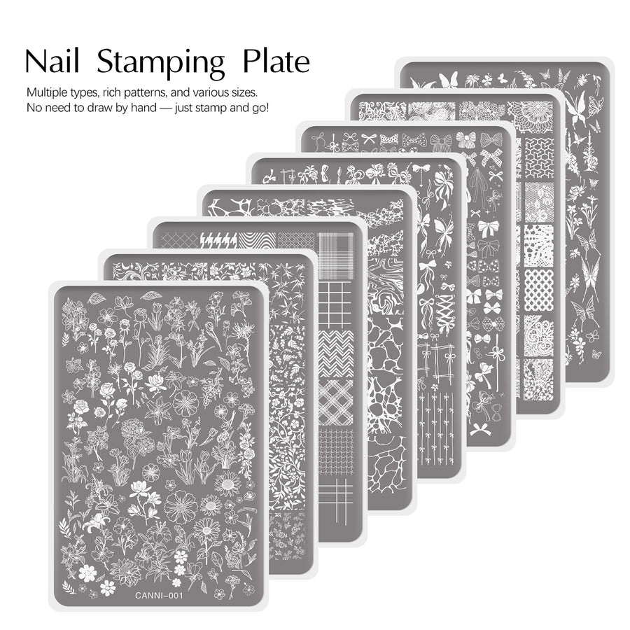 CANNI Nail Stamping Plate