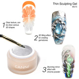 CANNI No-Wipe Sculpting Gel - Thick, view 3
