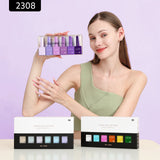 CANNI 2308 - 9ml Nail Gel 6 Colors Set, view 2