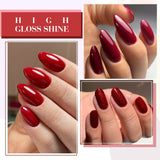 CANNI Red Velvet Reverie Kit - 9ml Nail Gel 6 Colors Set-2309, view 4