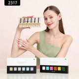 CANNI Subtle Blush Ensemble - 9ml Nail Gel 6 Colors Set-2317, view 3