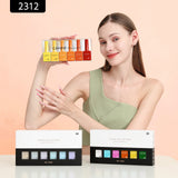CANNI Tangerine Tango Kit - 9ml Nail Gel 6 Colors Set-2312, view 3