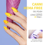 CANNI Tangerine Tango Kit - 9ml Nail Gel 6 Colors Set-2312, view 6