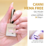 CANNI Translucid Glamour Kit - 9ml Nail Gel 6 Colors Set-2306, view 6