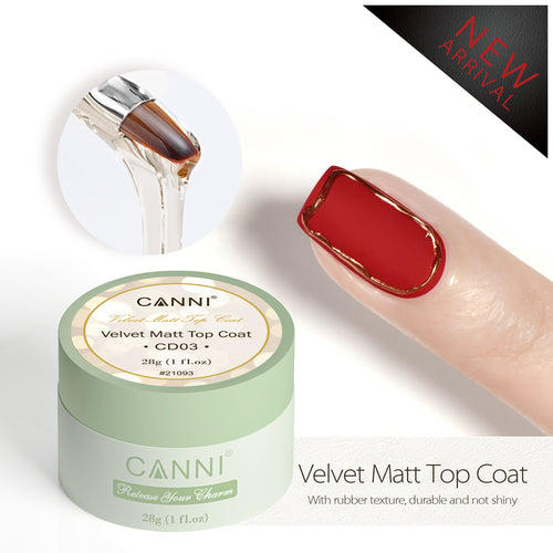 CANNI Velvet Matte Top Coat 28g