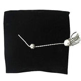 Cap and Gown Direct 4-Sided Graduation Tam – Bachelor/Master Faculty Velvet Cap with Tassel, view 3