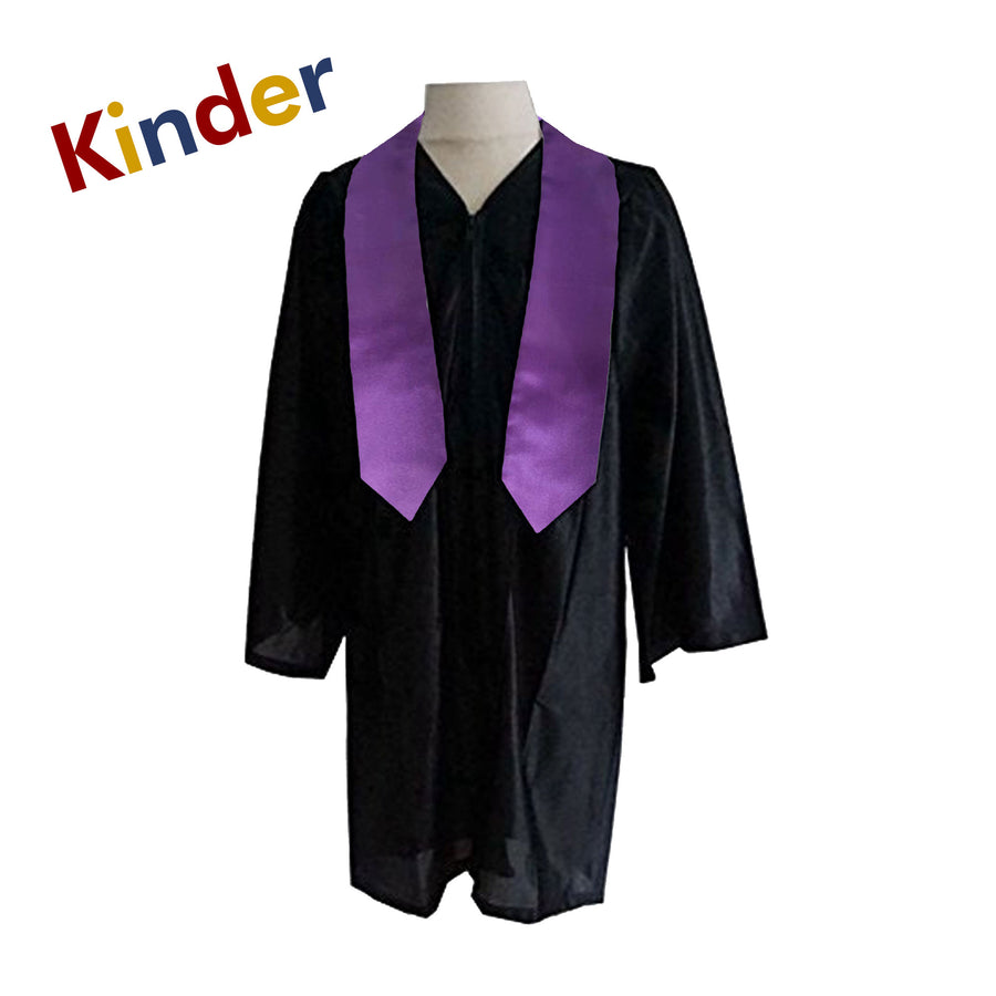 Cap and Gown Direct Purple Kindergarten Preschool Graduation Stole - Clearance Sale