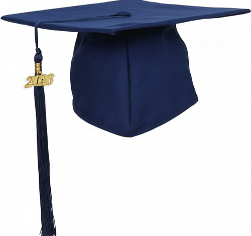 Cap and Gown Direct Matte Navy Graduation Cap - NO TASSEL