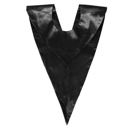 Cap and Gown Direct Custom Black Graduation V-Stole