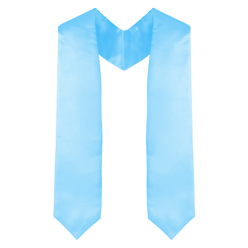 Cap and Gown Direct Custom Light Blue Choir Stole