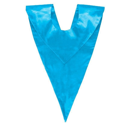 Cap and Gown Direct Custom Light Blue Graduation V-Stole