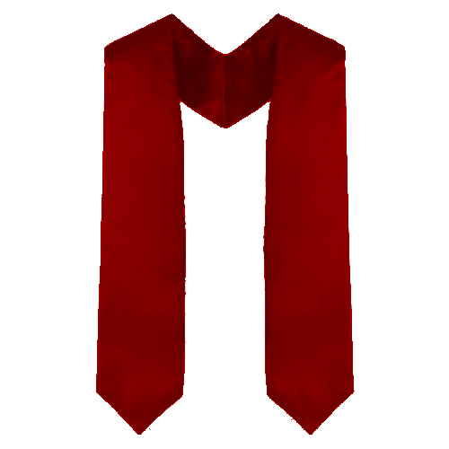 Cap and Gown Direct Custom Maroon Choir Stole