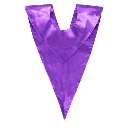 Cap and Gown Direct Custom Purple Choir V-Stole