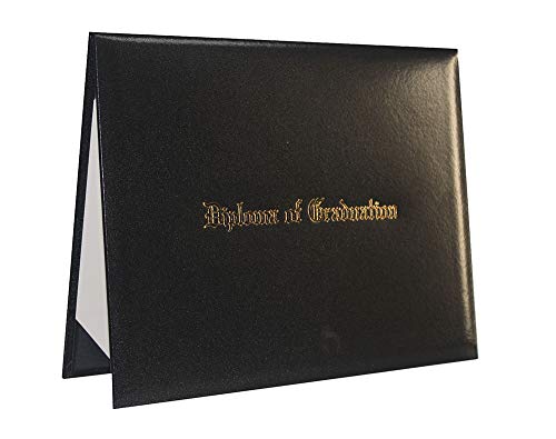Cap and Gown Direct Diploma of Graduation Embossed Certificate Cover 8 1/2" x 11"