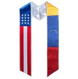 Cap and Gown Direct Flag Stoles for Graduation - Flag Sashes for Graduates, view 2