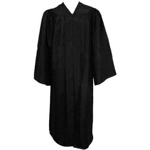 Cap and Gown Direct Matte Black Kinder Graduation Gown
