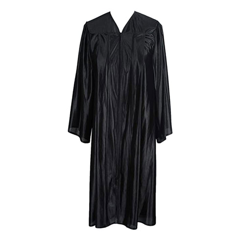 Cap and Gown Direct Kinder Shiny Black Gown