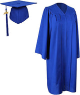 Cap and Gown Direct Compass Rose Legacy Elementary – Matte Royal Blue Cap, Gown & Tassel Set, view 2
