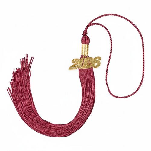 Cap and Gown Direct Maroon Graduation Tassel