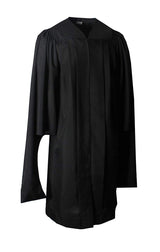 Cap and Gown Direct Black Deluxe Master Cap, Gown & Tassel Set, view 2
