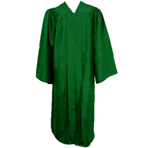 Cap and Gown Direct Matte Kelly Green Choir Gown