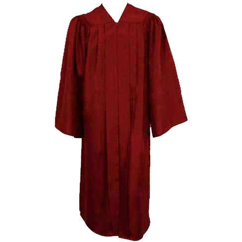 Cap and Gown Direct Maroon Matte Graduation Gown