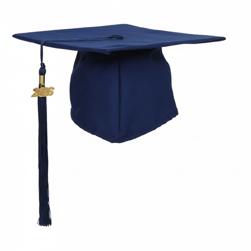 Cap and Gown Direct Matte Navy Graduation Cap and Tassel