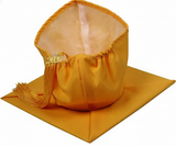 Cap and Gown Direct Matte Gold Graduation Cap and Tassel, view 2