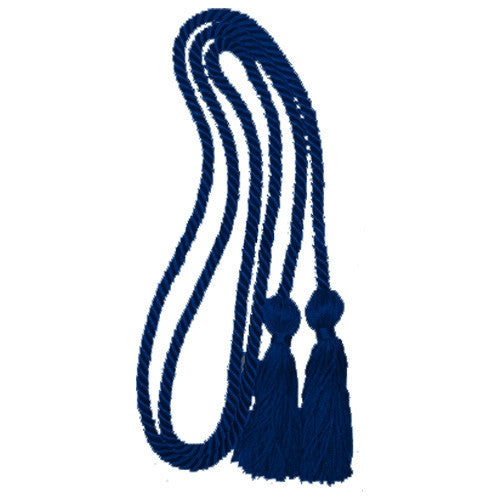 Cap and Gown Direct Navy Honor Cord
