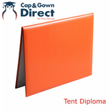 Cap and Gown Direct Orange Graduation Diploma Cover, view 2