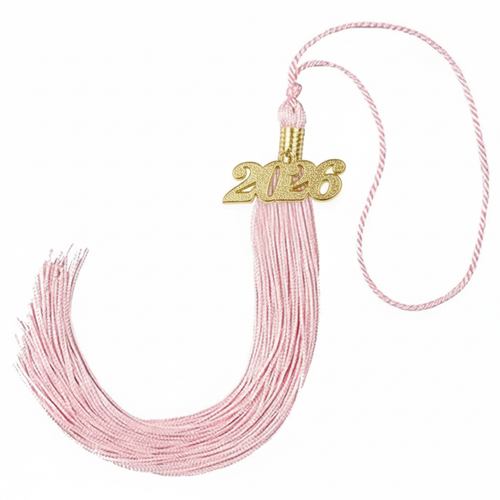 Cap and Gown Direct Pink Graduation Tassel