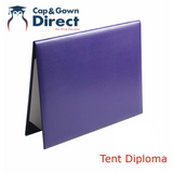 Cap and Gown Direct Purple Graduation Diploma Cover, view 2