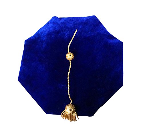 Cap and Gown Direct Royal Blue Doctoral Tam