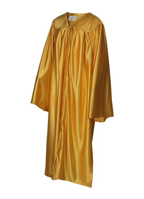 Cap and Gown Direct Shiny Antique Gold Graduation Gown