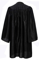 Cap and Gown Direct Shiny Kinder Black Cap, Gown & Tassel for Graduation, view 3