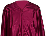 Cap and Gown Direct Shiny Kinder Maroon Cap, Gown & Tassel for Graduation, view 3