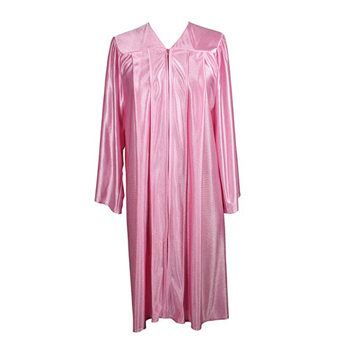 Cap and Gown Direct Shiny Pink Choir Gown
